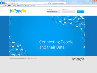 Yellowfin login