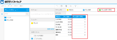 高度な関数設定後