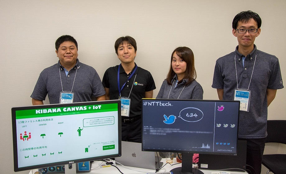 NTT Tech Conference #3でKibana Canvasのデモ展示を行いました！