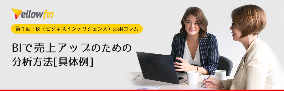 BIで売上アップのための分析方法[具体例]（Yellowfin）