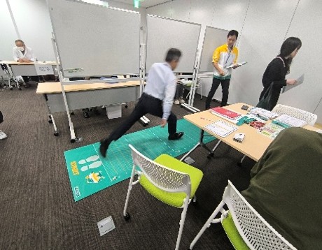 2ステップテスト（ロコモチェック）の画像