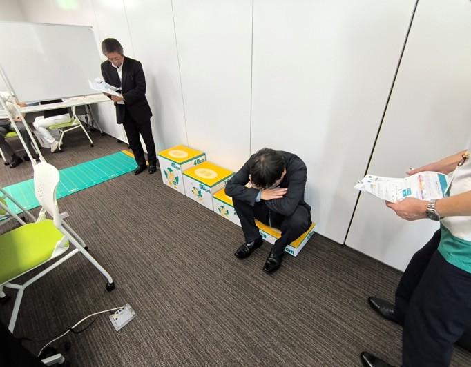 立ち上がりテストの画像