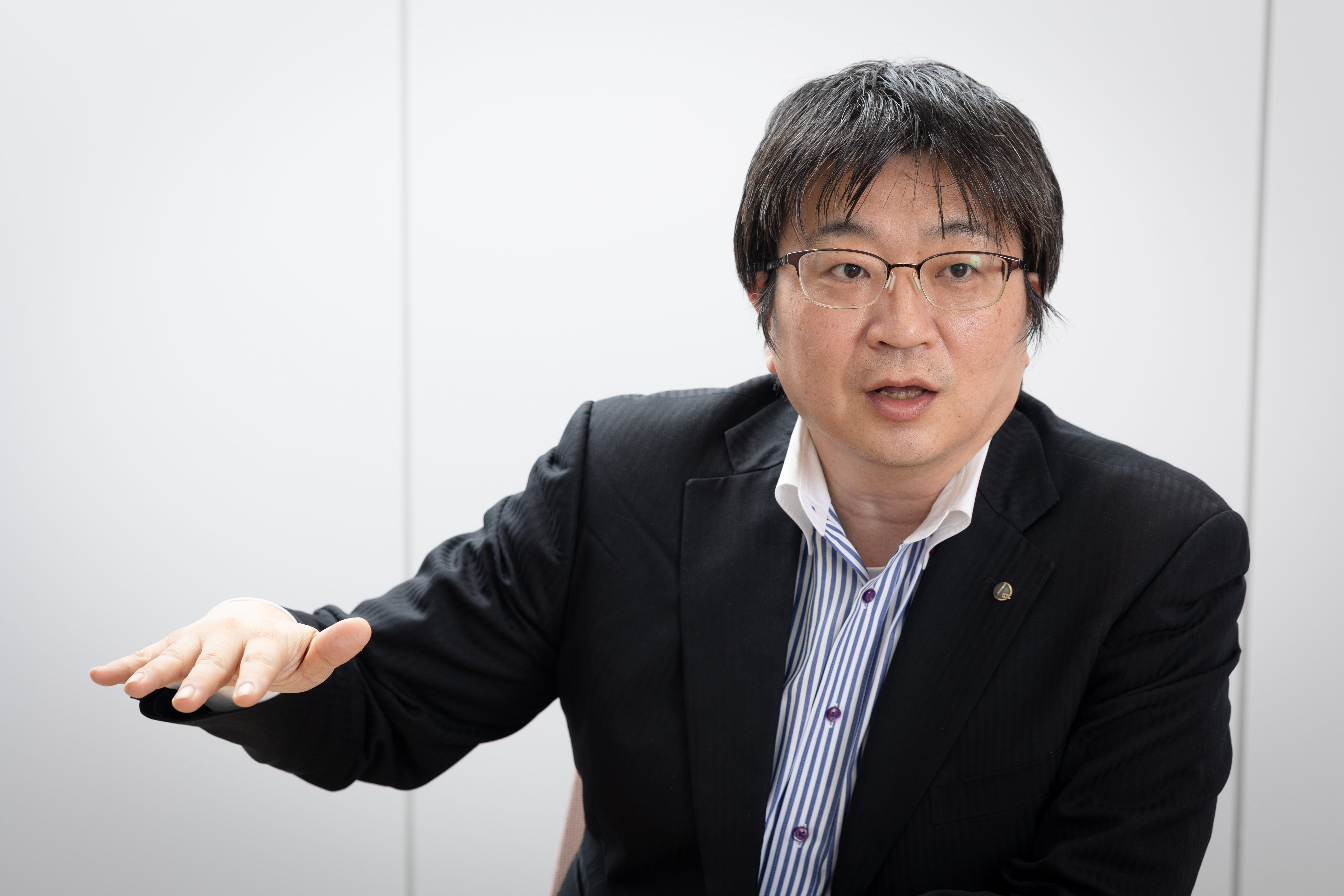 電気興業株式会社 コーポレートガバナンス管理部 情報管理課長 中村さん