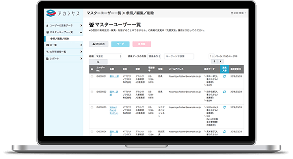 業務で使うシステムやサービスのIDの利用状況を整理し早く正確に棚卸