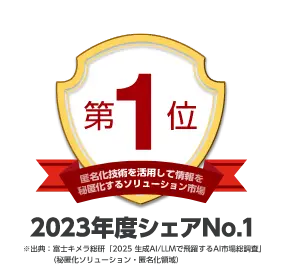 2023年度シェアNo.1