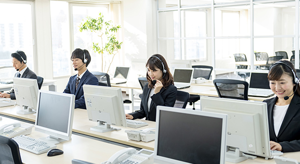 話すだけで「 すぐにつながる 」