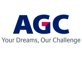 ロゴ：AGC Your Dreams, Our Challenge