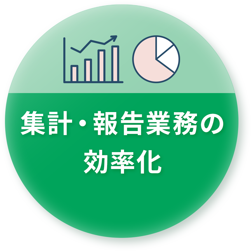 集計・報告業務の効率化