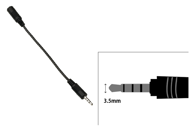 会議用マイク・スピーカー「R-Talk」スマートフォン用ケーブル
